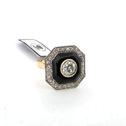 Bague Entourage en or blanc, or jaune et diamatns