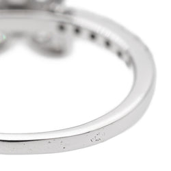 Bague Fleur Or blanc Diamant