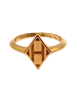 Bague Jonc HERMES Gambade or rose