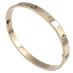 Bracelet Jonc CARTIER "Love" en or blanc