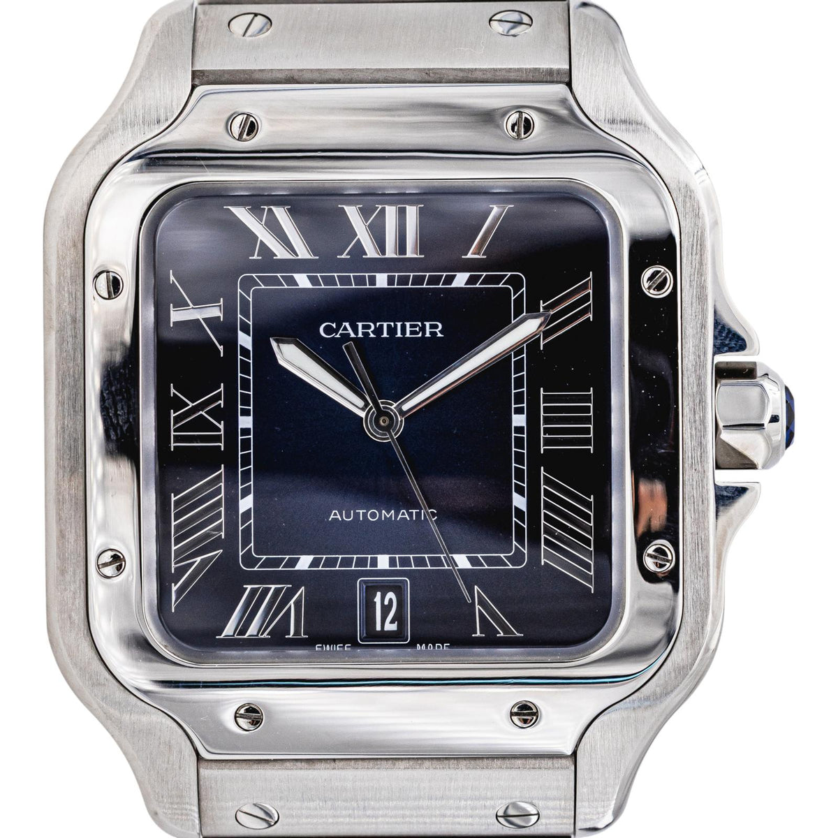 Cartier Montre Santos Acier