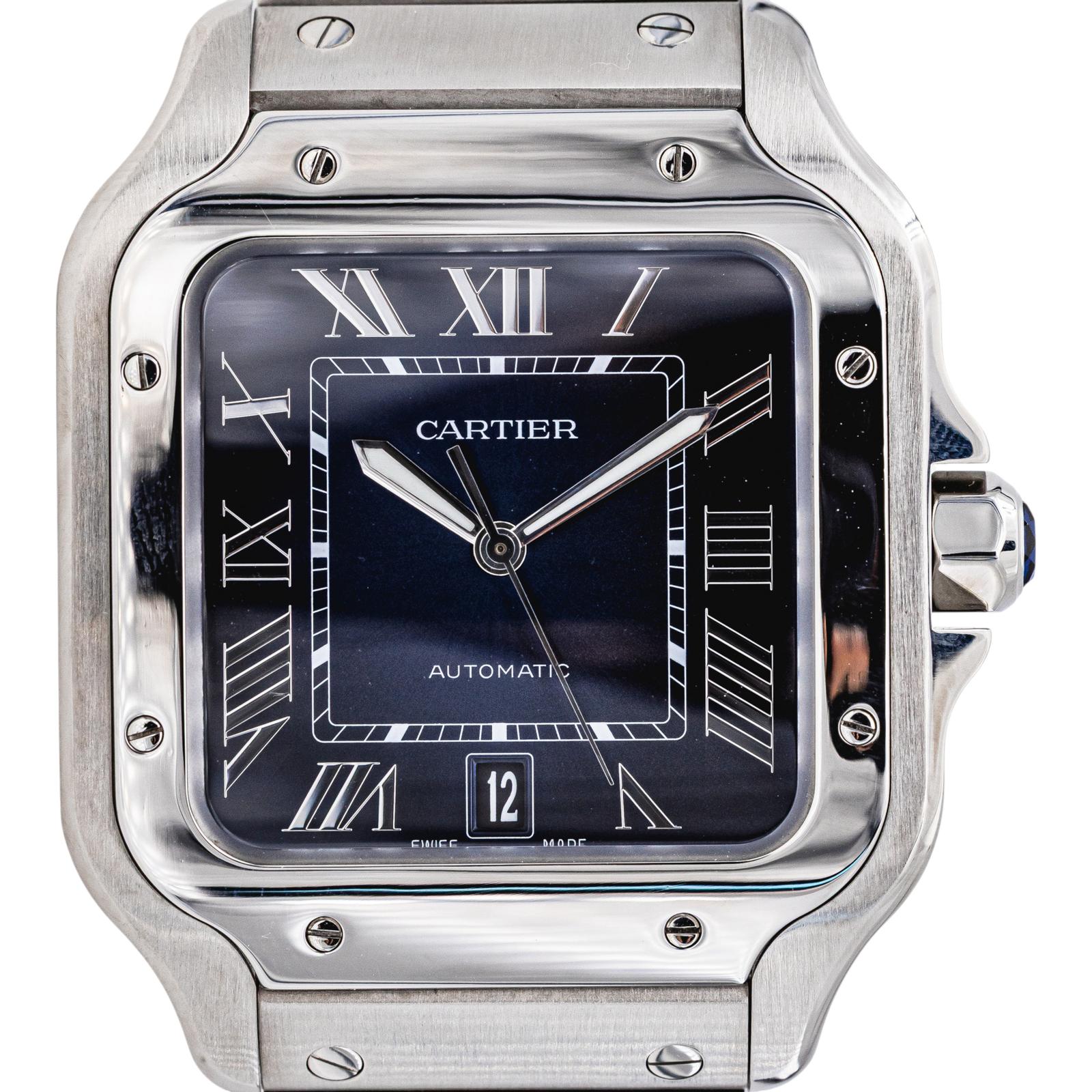 Cartier Montre Santos Acier