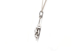 Pendentif en platine et diamants