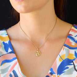 Médaille en or jaune