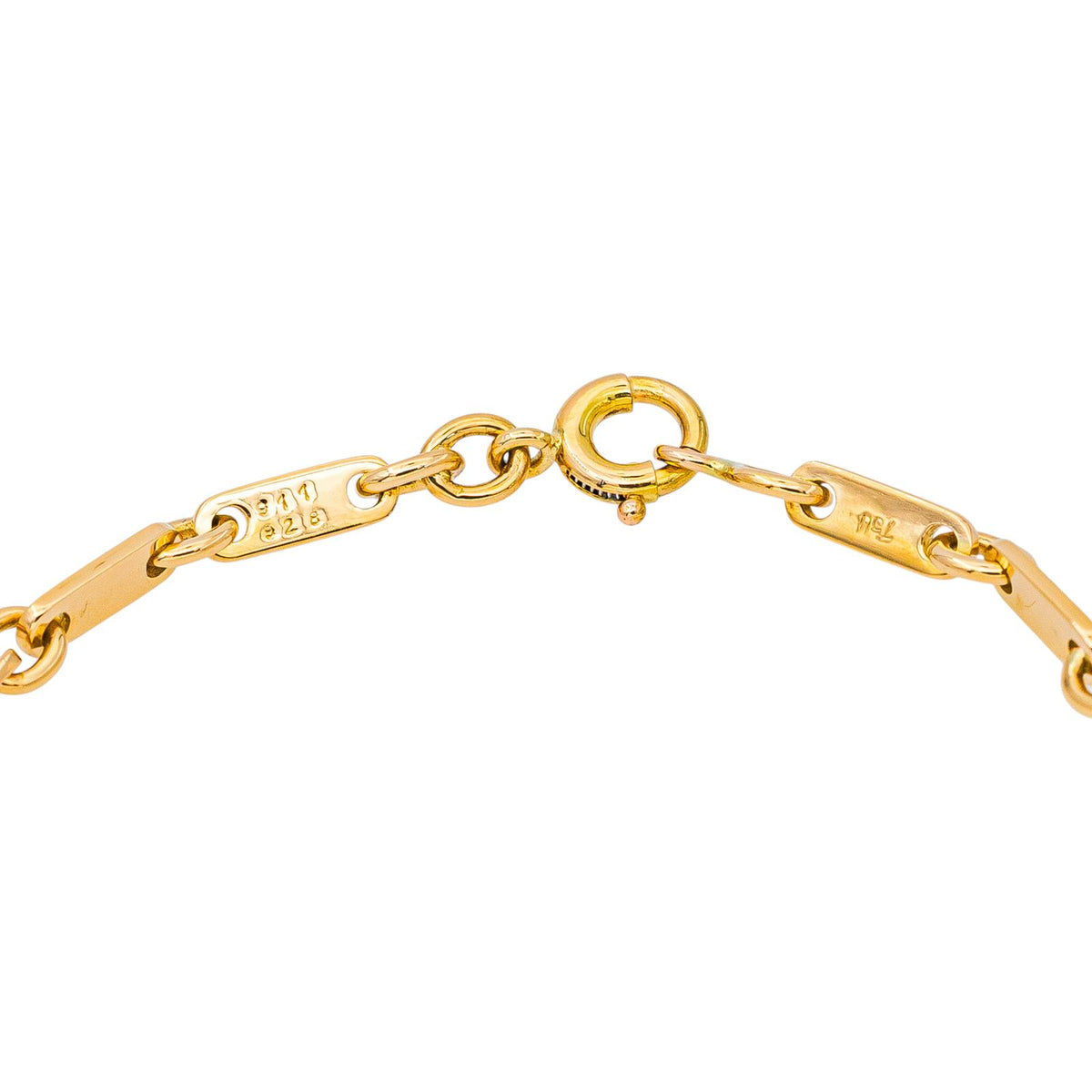 Bracelet CARTIER "Fidelity" en or jaune
