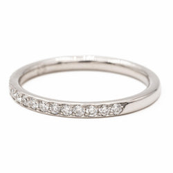 Bague Demi alliance Or blanc Diamant