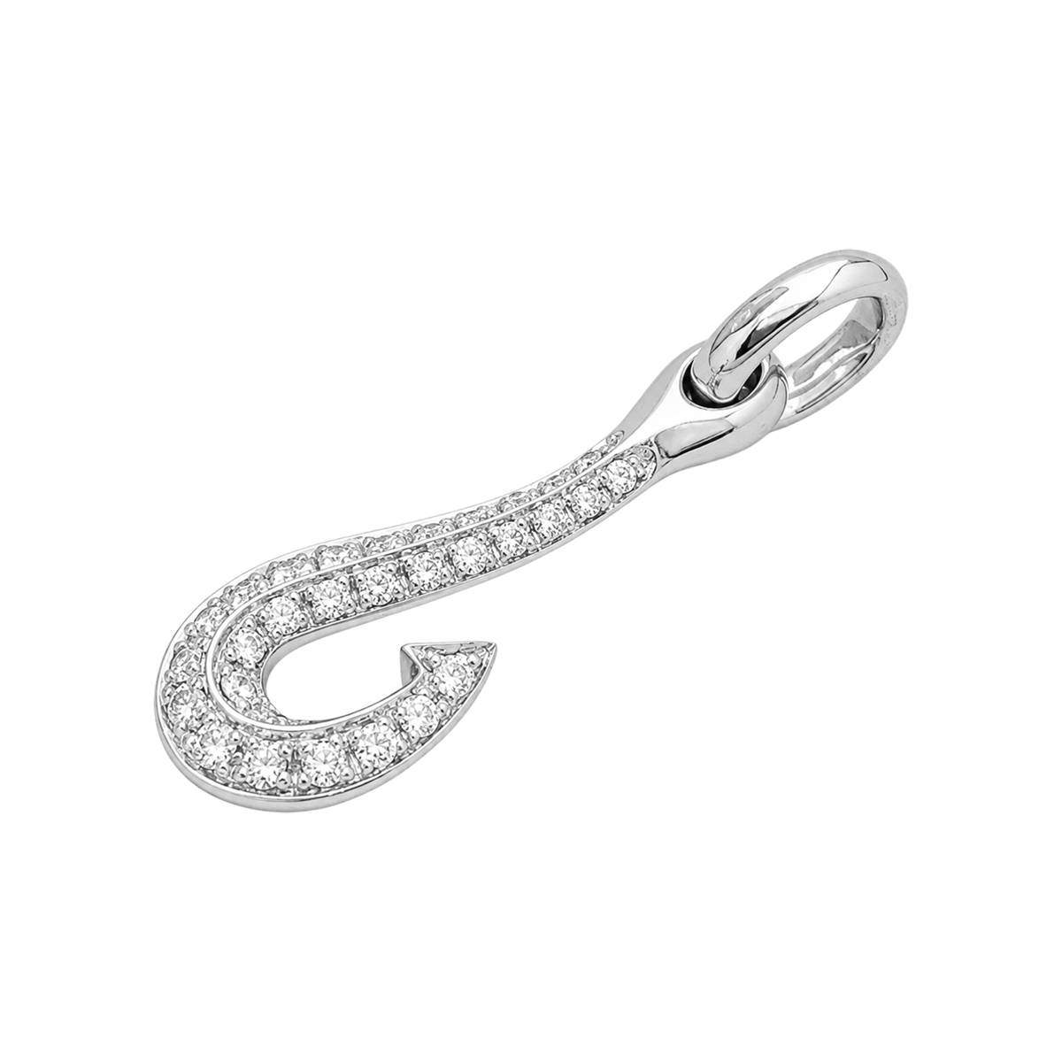 Pendentif POMELLATO Amo en or blanc et diamants