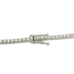 Collier Rivière en or blanc et diamants