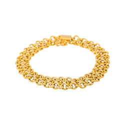 Bracelet Maille souple Or jaune