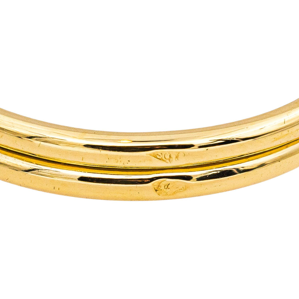 Bague Alliance HERMÈS en or jaune