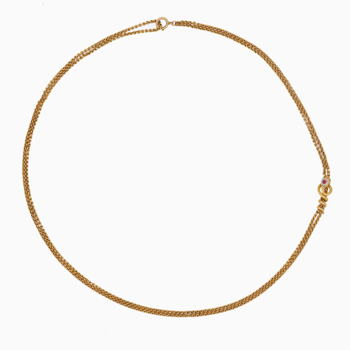 Collier Sautoir en or jaune