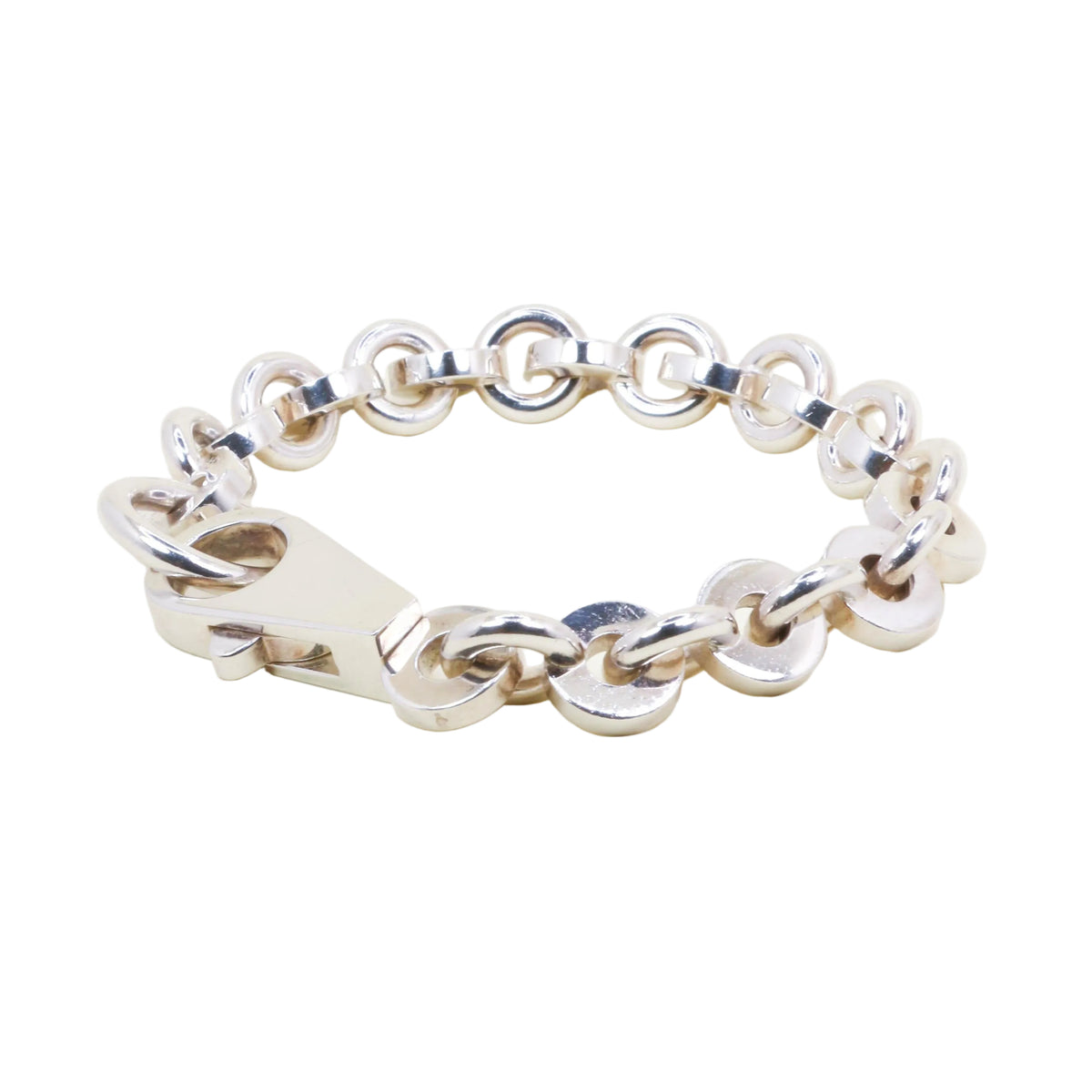 Bracelet Maille HERMÈS Voltige en argent
