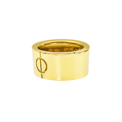 Bague Bandeau CARTIER "Love" GM en or jaune