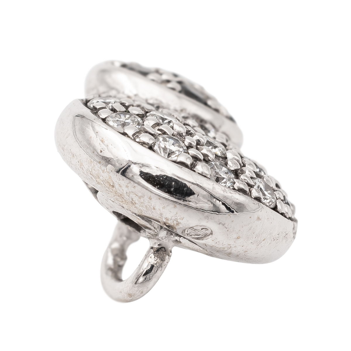 Pendentif Or blanc Diamant