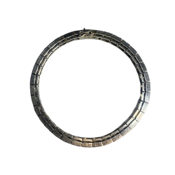 Bracelet Ligne en or blanc et diamants
