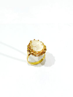 Bague Camée en or rose