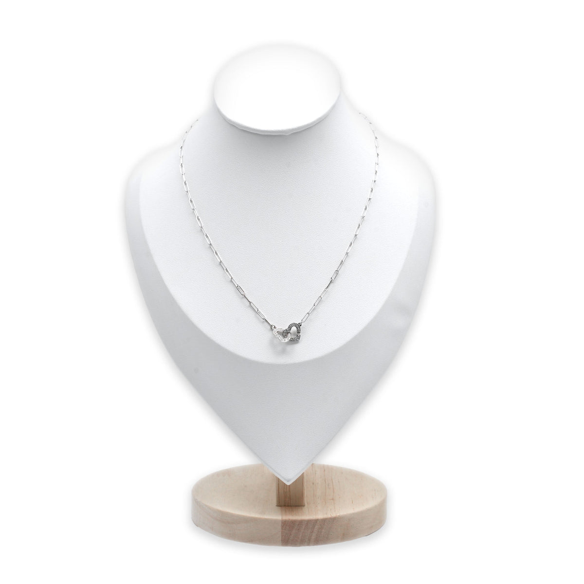 Collier Pendentif DINH VAN en or blanc et diamants
