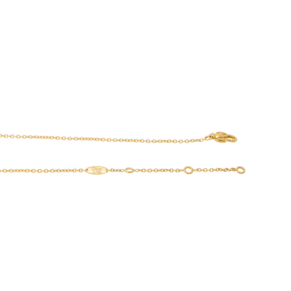 Dior Collier Rose des vents Or jaune Diamant