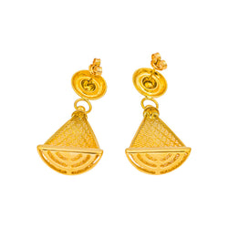 Boucles d'oreilles  Pendantes Or jaune