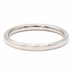 Bague Demi alliance Or blanc Diamant