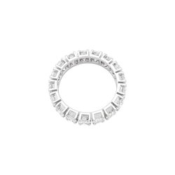 Bague Alliance en or blanc et diamants