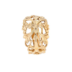 Mono boucle d'oreille Clip en or jaune