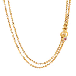 Collier Sautoir en or jaune