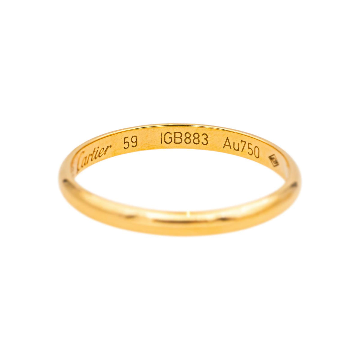 Cartier Bague Alliance 1895 Or jaune