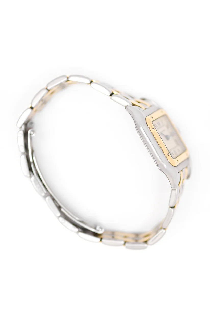 Montre CARTIER "Panthère" en or jaune et acier