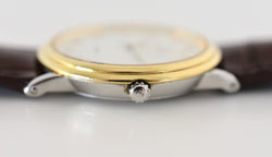Montre BLANCPAIN Villeret Réf. 0095-1318, en acier et or jaune  Cal. 9513 Automatique, vers 1990.
