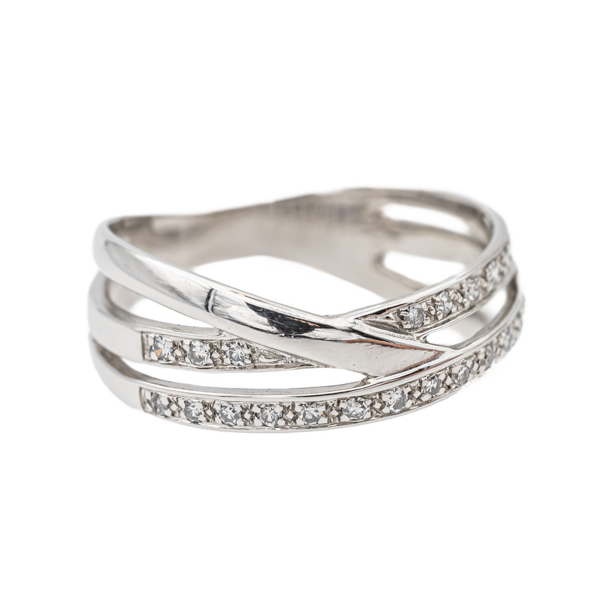 Bague Or blanc  Diamant