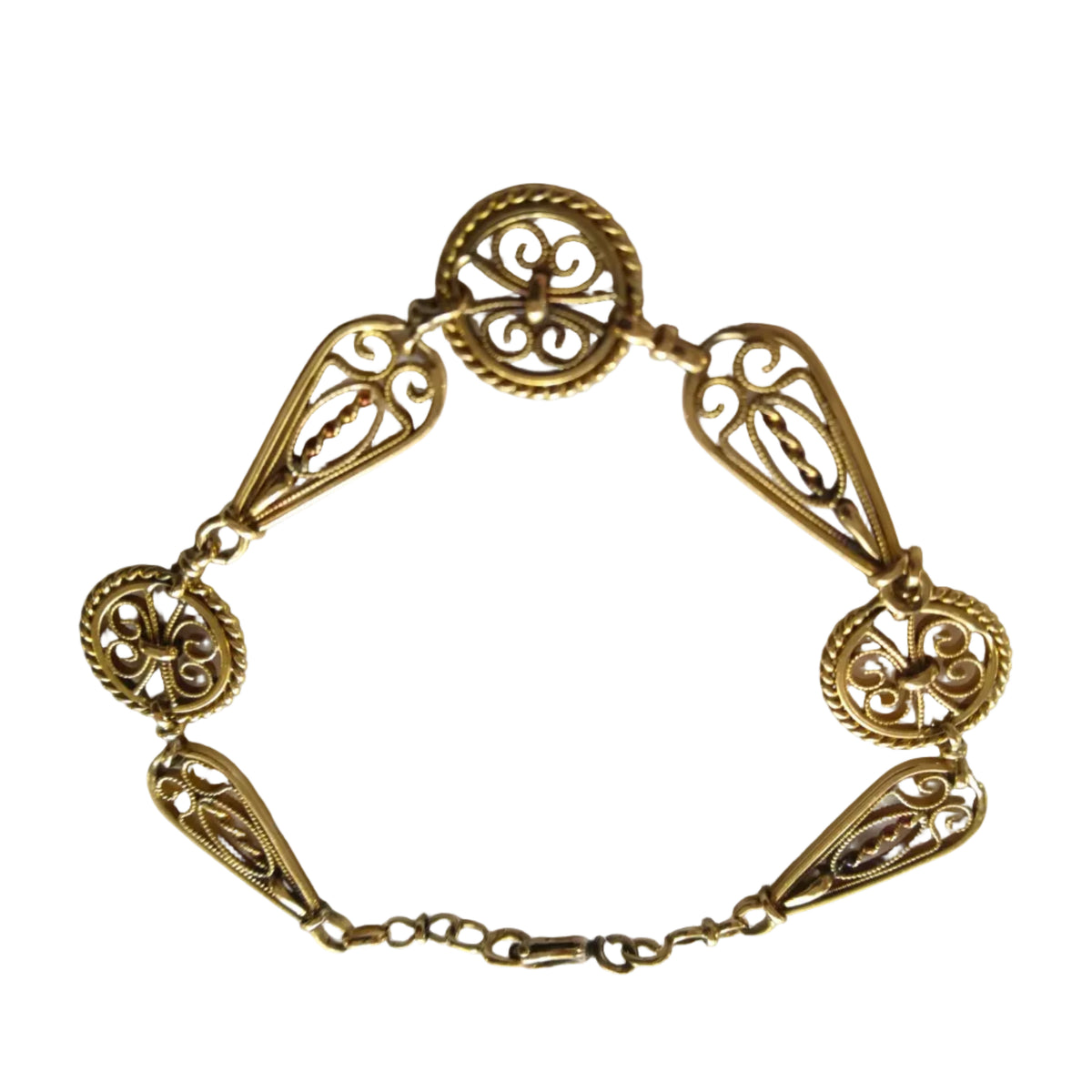 Bracelet Maille en or jaune