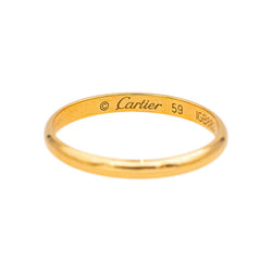 Cartier Bague Alliance 1895 Or jaune