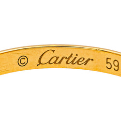 Cartier Bague Alliance 1895 Or jaune