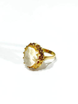 Bague Camée en or rose