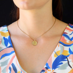 Médaille en or jaune