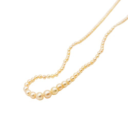 Collier de Perles en perles fines et or blanc