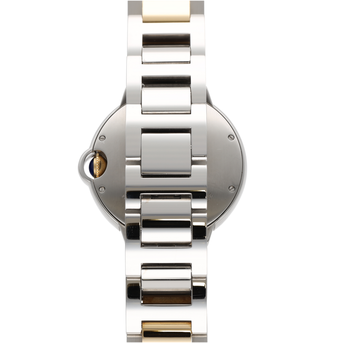 Montre CARTIER Ballon Bleu en or jaune et acier