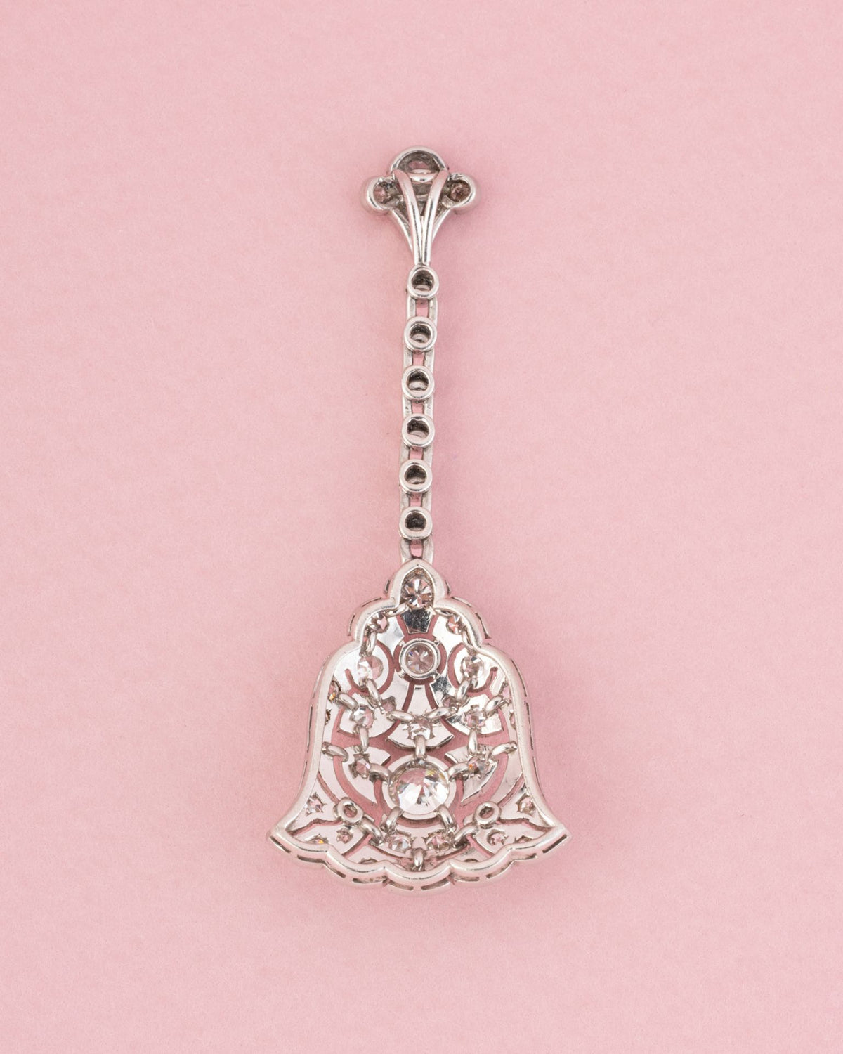 Pendentif en platine et diamants
