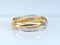 Bague en ors de couleurs