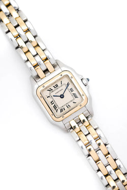 Montre CARTIER Panthère en or jaune et acier