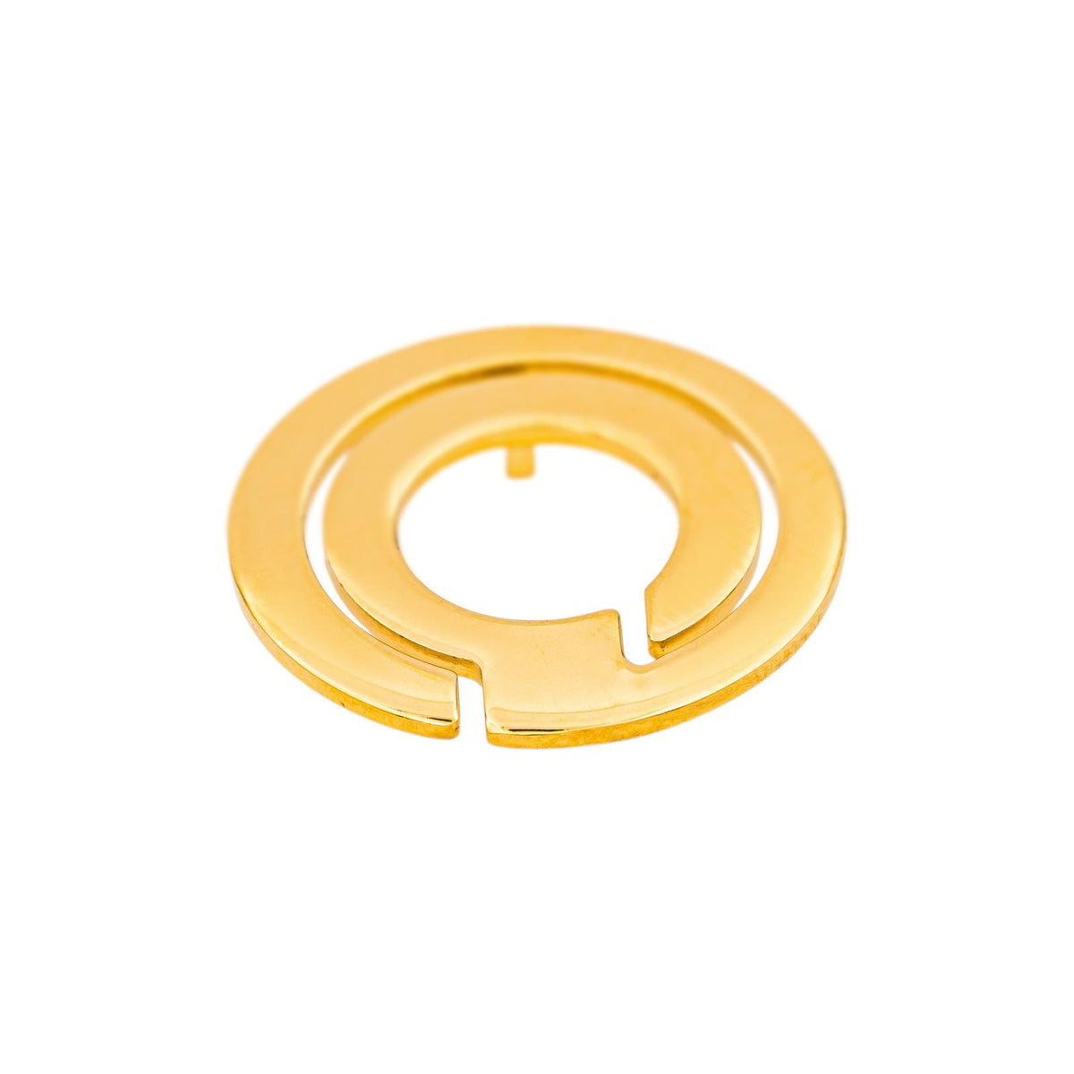 Dinh Van Pendentif Seventies Or jaune