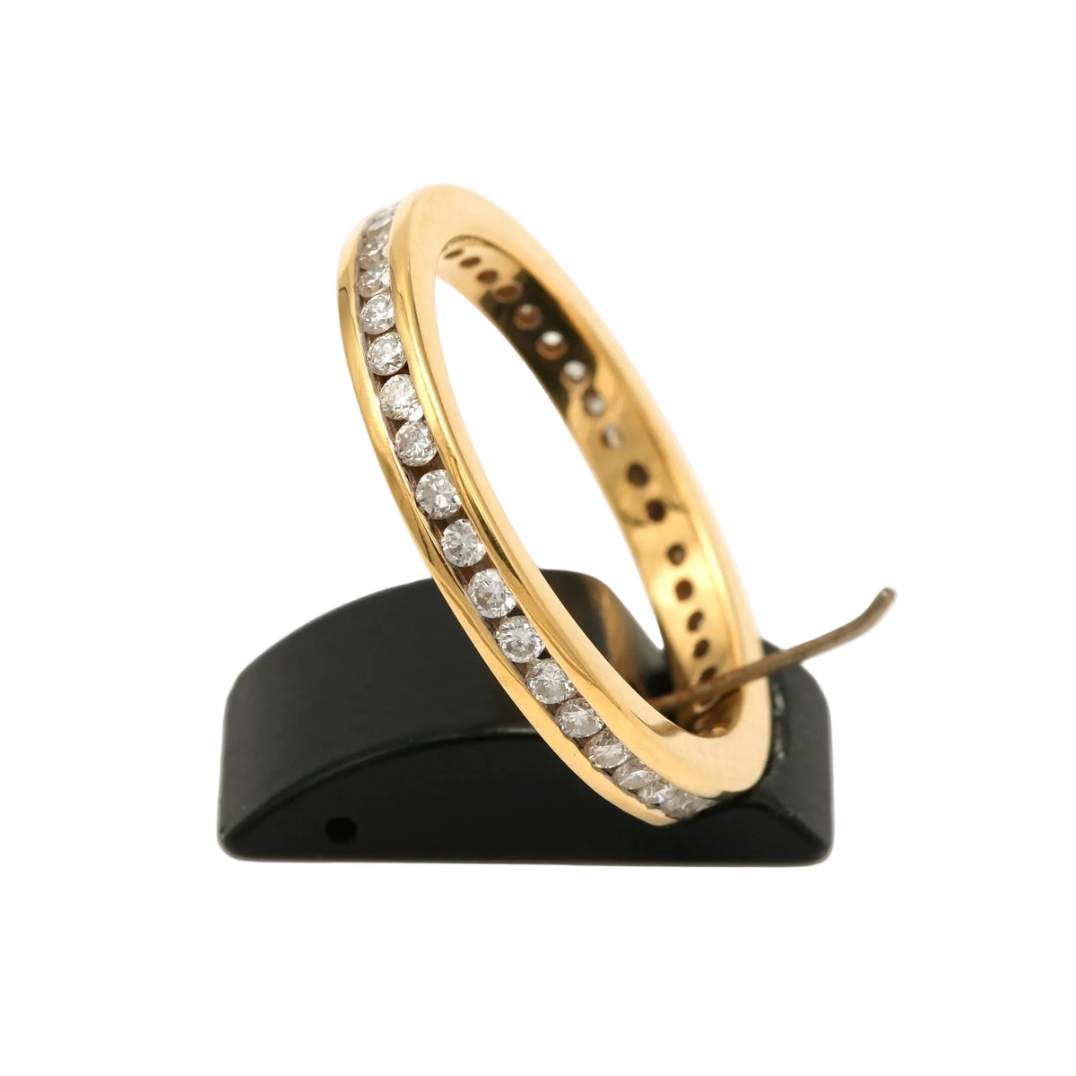 Bague Alliance en or jaune et diamants