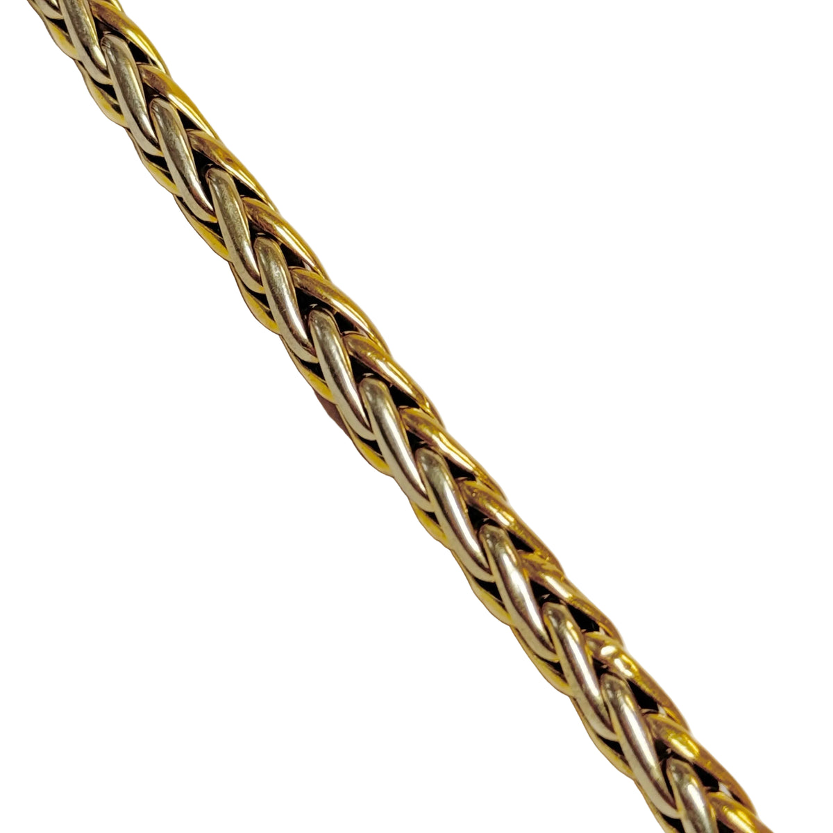 Bracelet souple deux ors