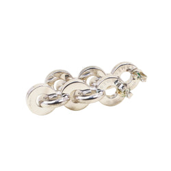 Boucles d'oreilles Pendantes HERMÈS Voltige en argent
