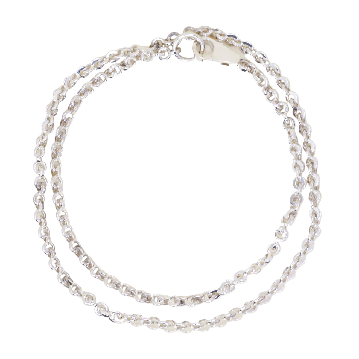 Collier Sautoir HERMÈS Voltige en argent