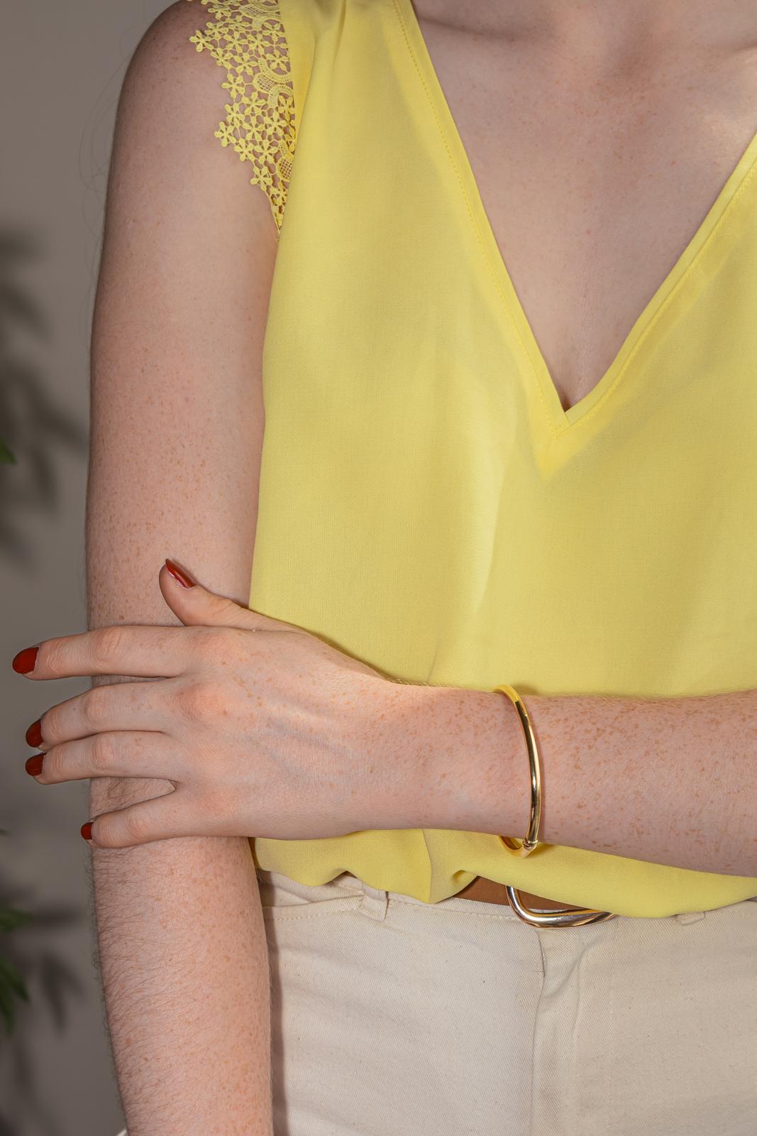 Bracelet Jonc Or jaune