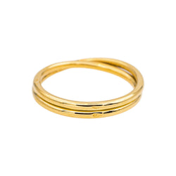 Bague Alliance HERMÈS en or jaune