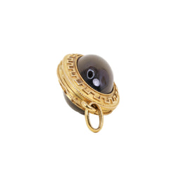 Pendentif en or jaune et grenat