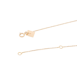 Ginette NY Collier Tiny Seven Circles Or rose